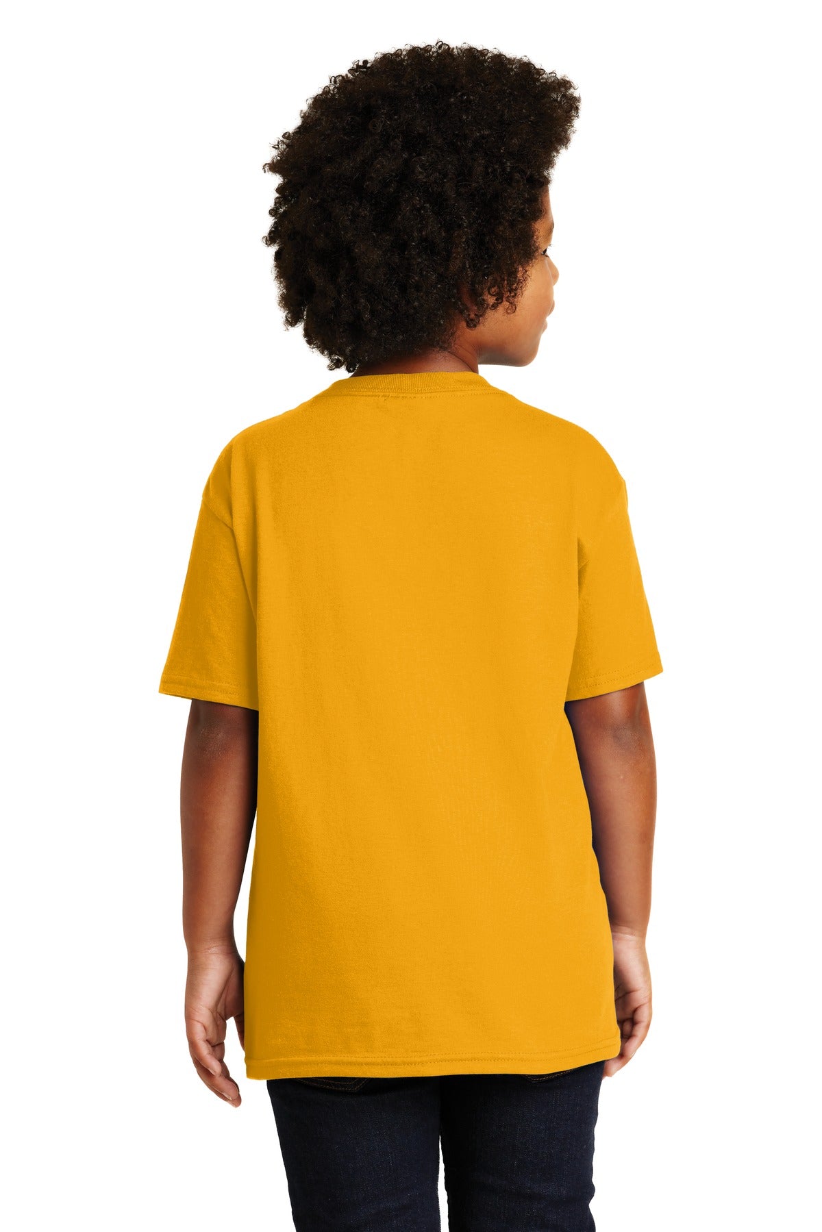 Gildan® - Youth Ultra Cotton®100% US Cotton T-Shirt. 2000B [Gold] - DFW Impression
