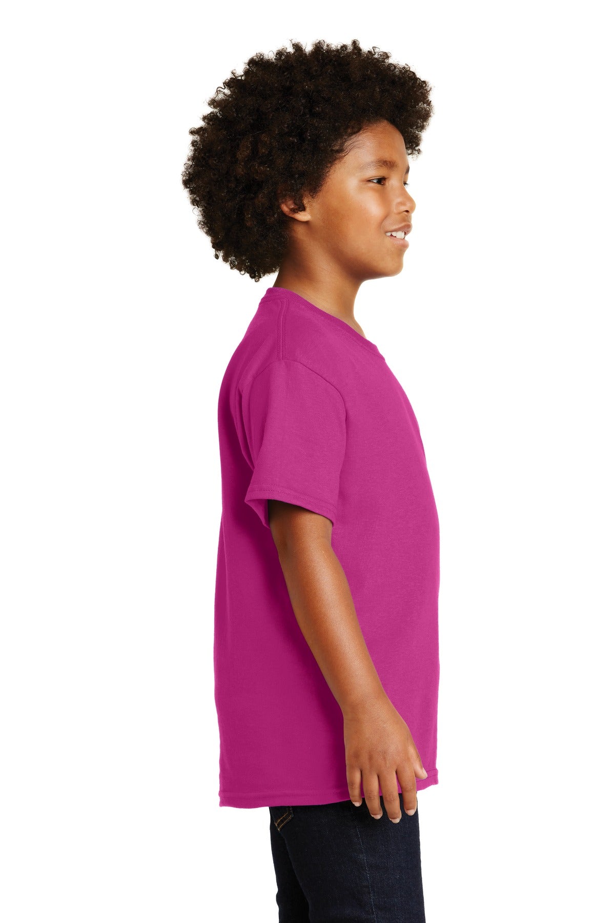 Gildan® - Youth Ultra Cotton®100% US Cotton T-Shirt. 2000B [Heliconia] - DFW Impression