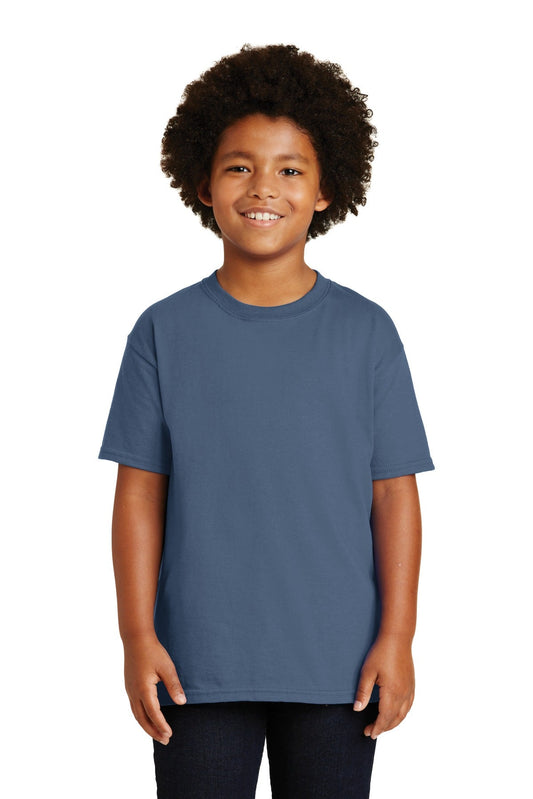 Gildan® - Youth Ultra Cotton®100% US Cotton T-Shirt. 2000B [Indigo Blue] - DFW Impression