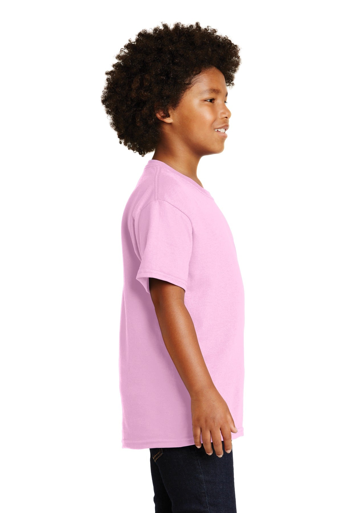 Gildan® - Youth Ultra Cotton®100% US Cotton T-Shirt. 2000B [Light Pink] - DFW Impression