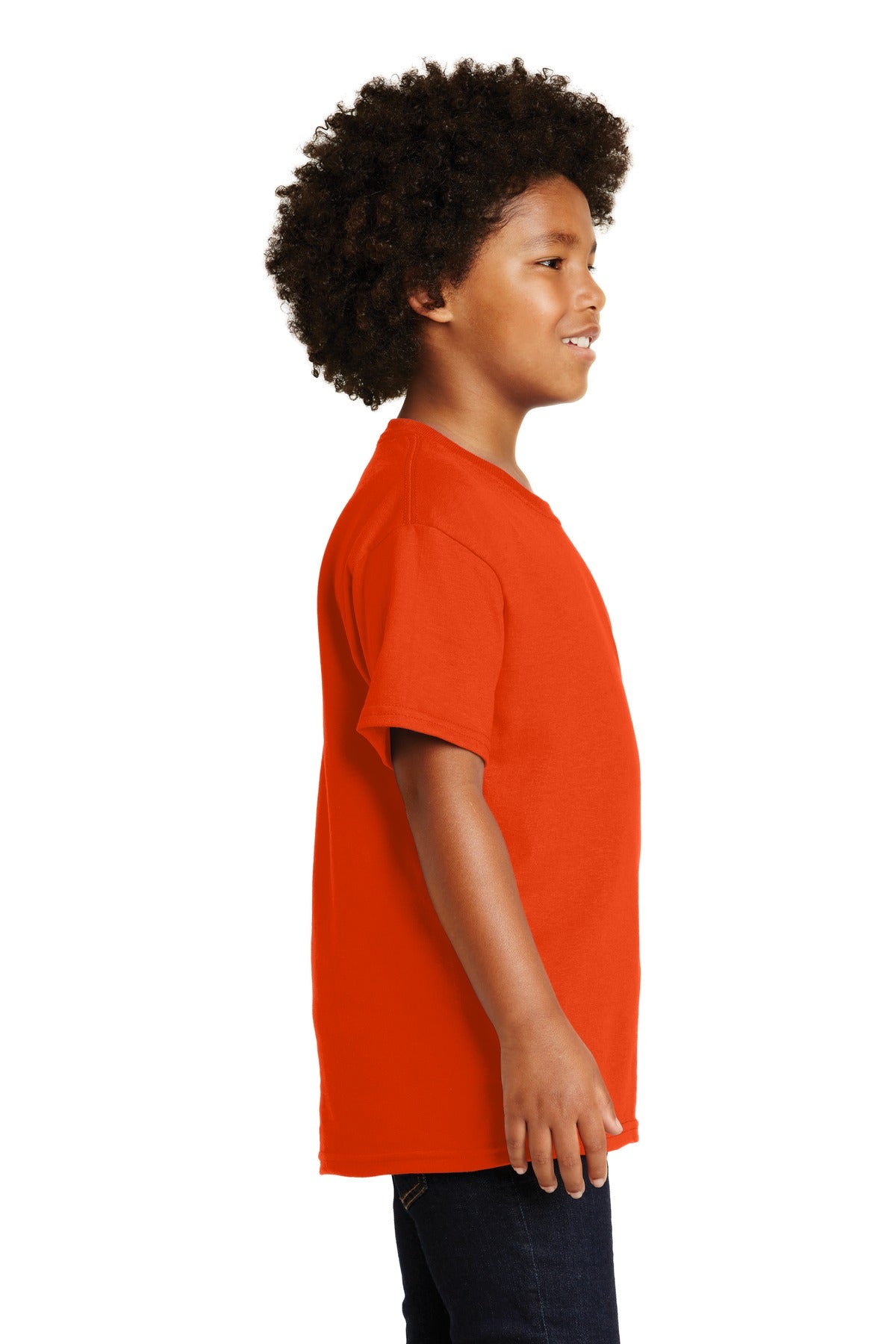 Gildan® - Youth Ultra Cotton®100% US Cotton T-Shirt. 2000B [Orange] - DFW Impression