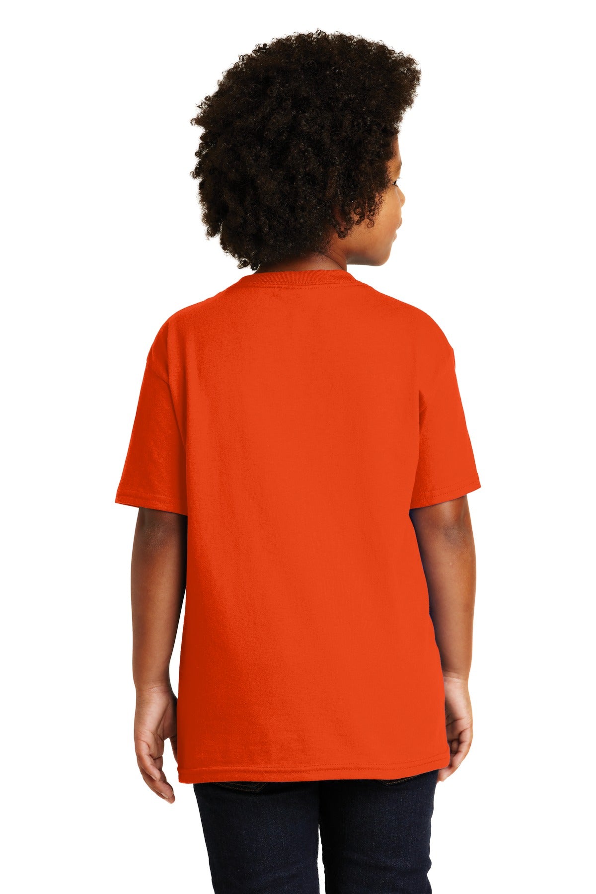 Gildan® - Youth Ultra Cotton®100% US Cotton T-Shirt. 2000B [Orange] - DFW Impression