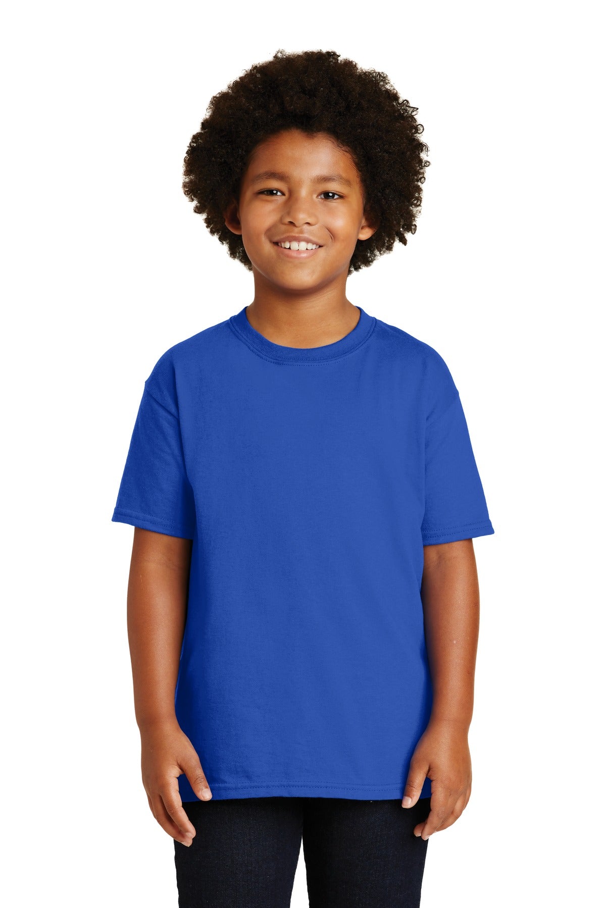 Gildan® - Youth Ultra Cotton®100% US Cotton T-Shirt. 2000B [Royal] - DFW Impression