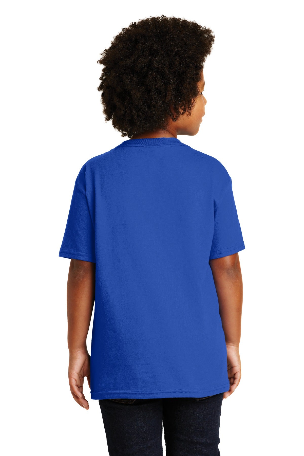 Gildan® - Youth Ultra Cotton®100% US Cotton T-Shirt. 2000B [Royal] - DFW Impression