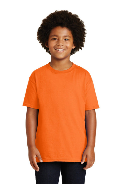 Gildan® - Youth Ultra Cotton®100% US Cotton T-Shirt. 2000B [S. Orange] - DFW Impression