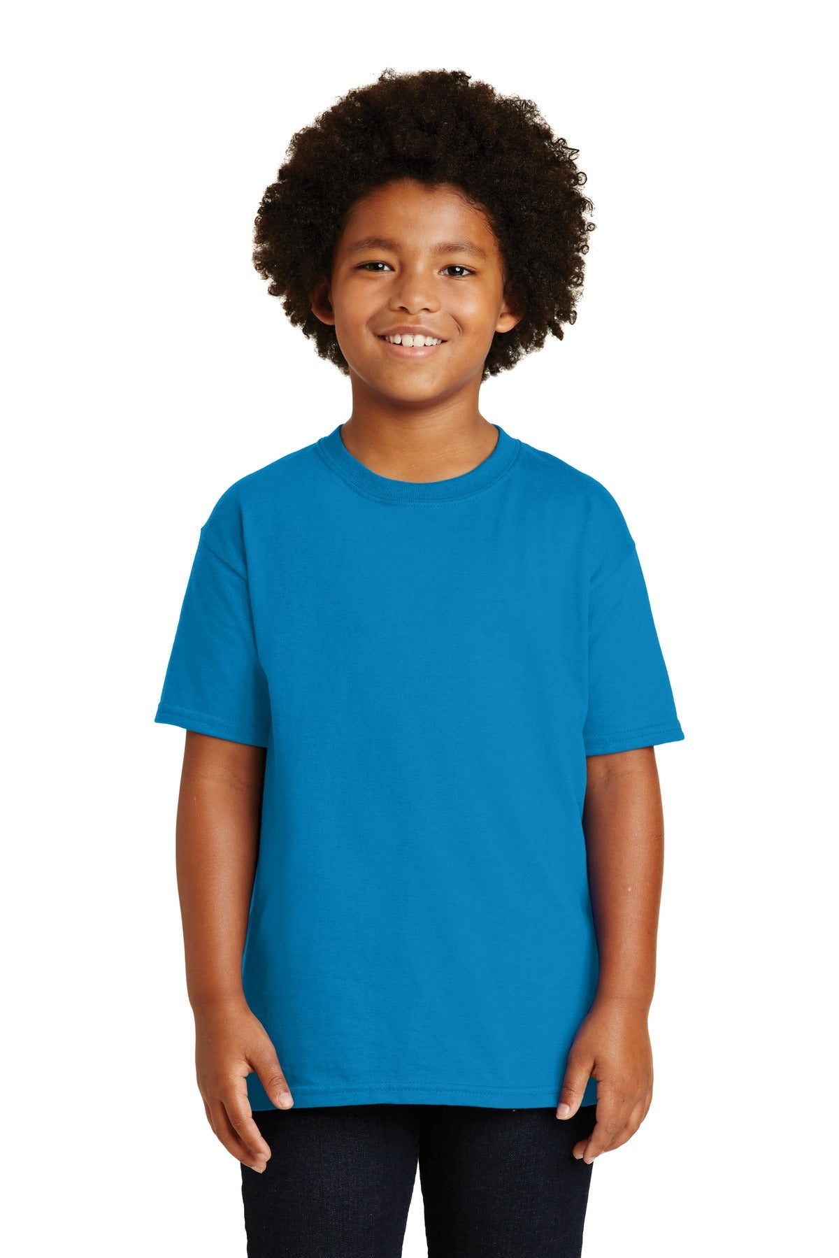 Gildan® - Youth Ultra Cotton®100% US Cotton T-Shirt. 2000B [Sapphire] - DFW Impression