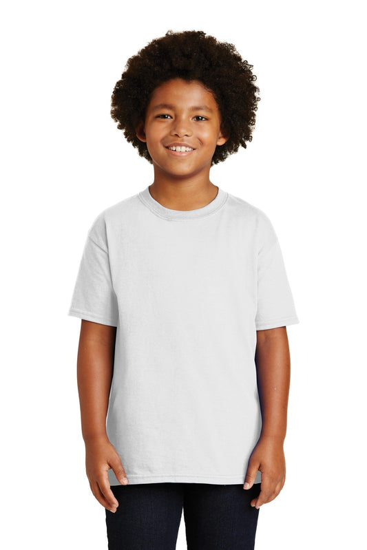 Gildan® - Youth Ultra Cotton®100% US Cotton T-Shirt. 2000B [White] - DFW Impression