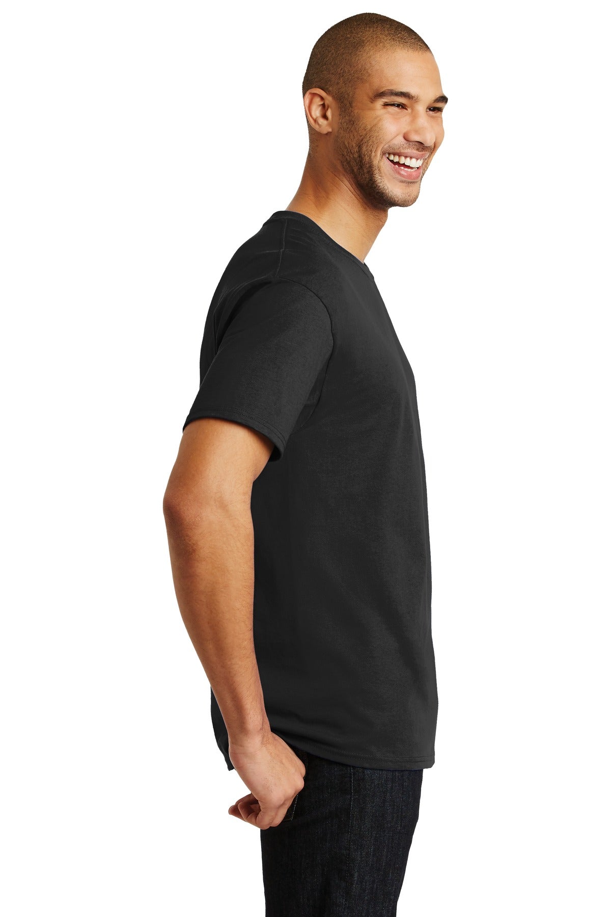 Hanes® - Authentic 100% Cotton T-Shirt. 5250 [Black] - DFW Impression