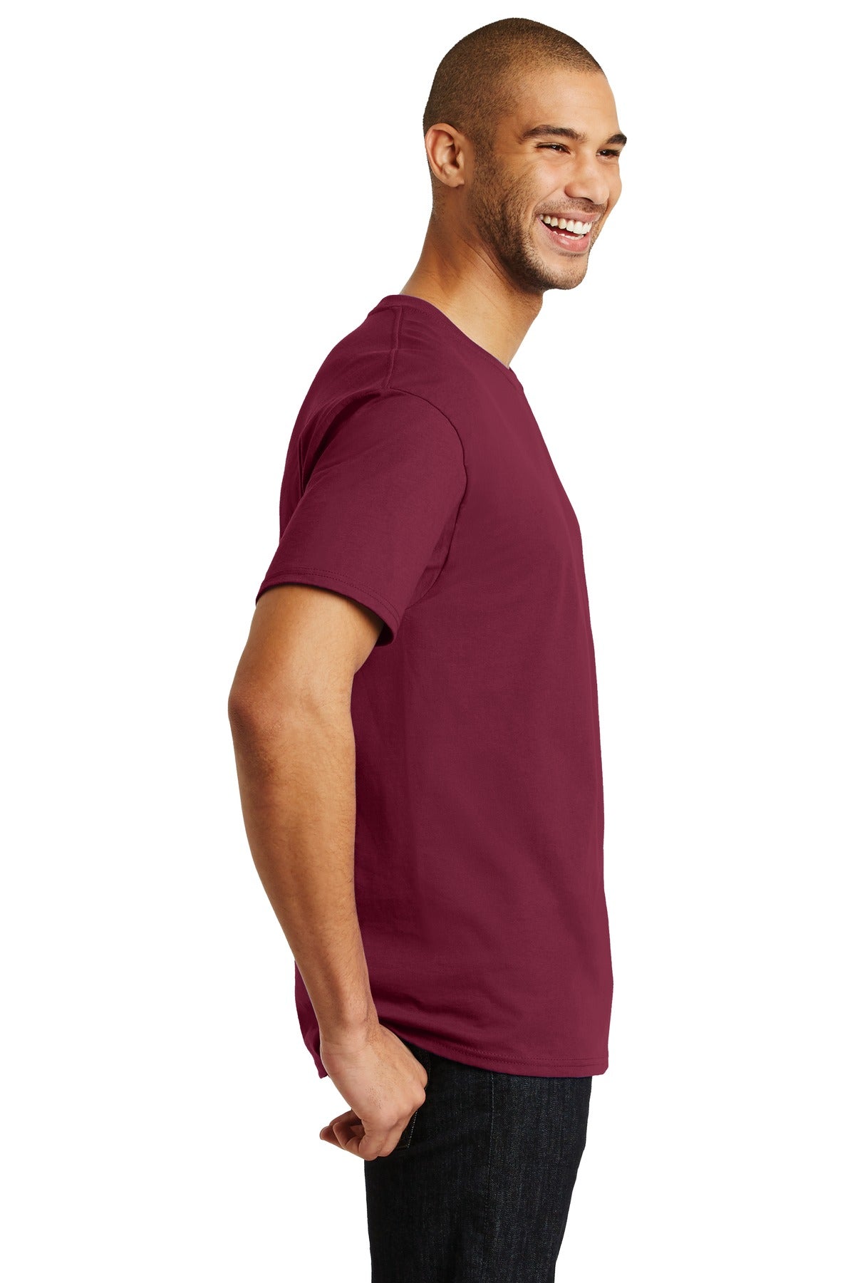 Hanes® - Authentic 100% Cotton T-Shirt. 5250 [Cardinal] - DFW Impression