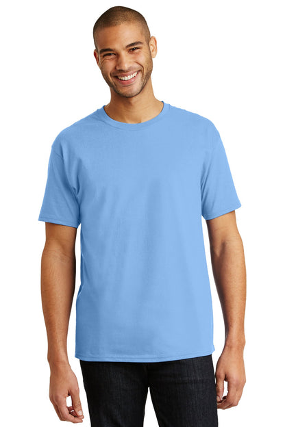 Hanes® - Authentic 100% Cotton T-Shirt. 5250 [Carolina Blue] - DFW Impression