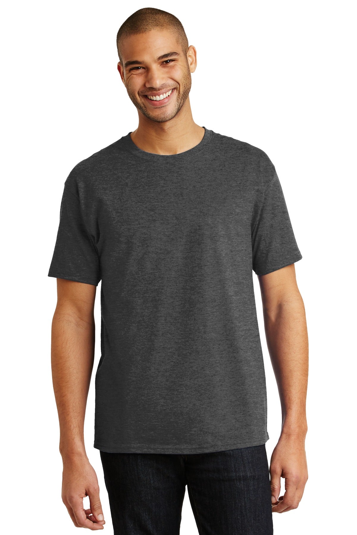 Hanes® - Authentic 100% Cotton T-Shirt. 5250 [Charcoal Heather*] - DFW Impression