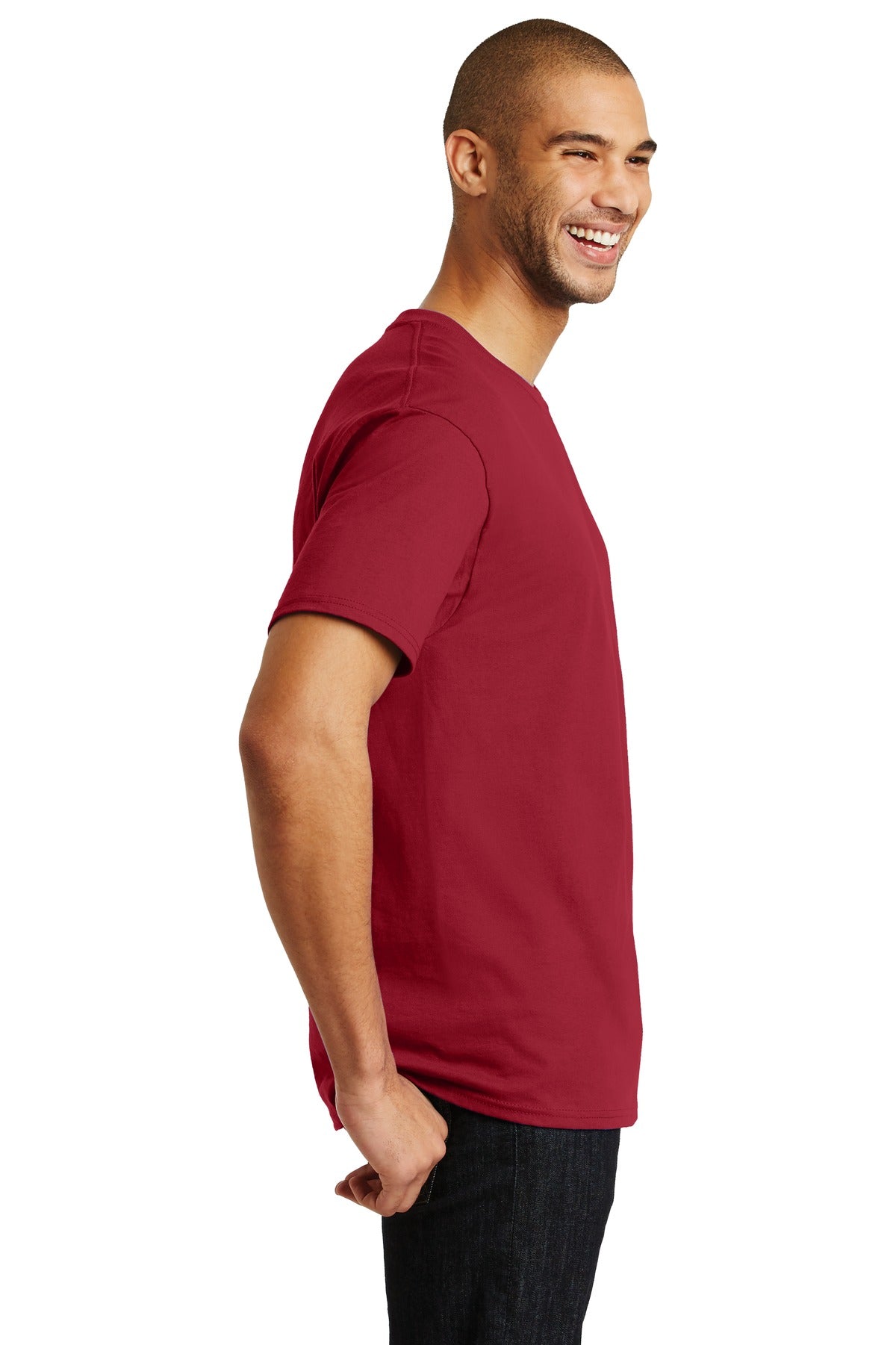 Hanes® - Authentic 100% Cotton T-Shirt. 5250 [Deep Red] - DFW Impression