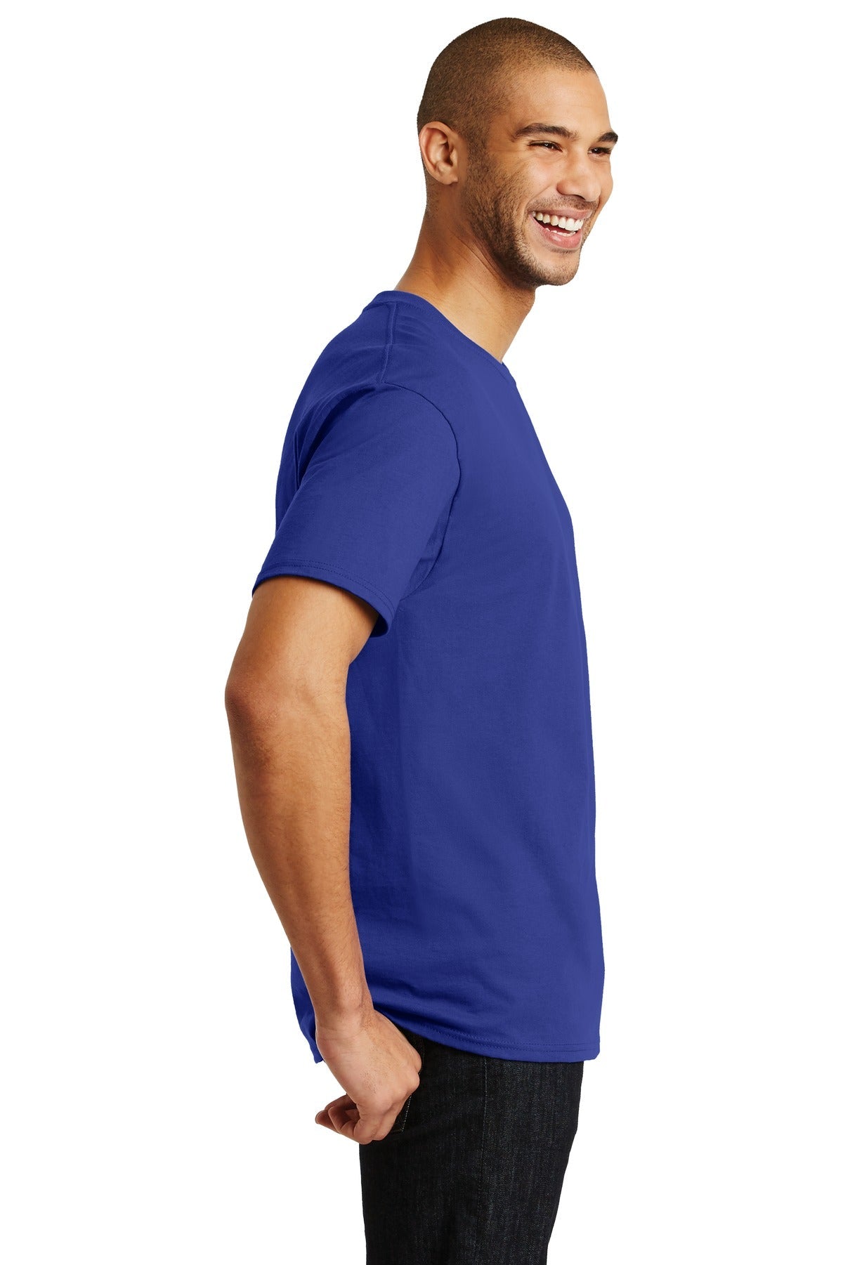 Hanes® - Authentic 100% Cotton T-Shirt. 5250 [Deep Royal] - DFW Impression