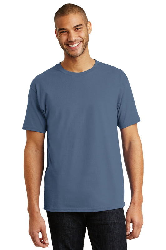 Hanes® - Authentic 100% Cotton T-Shirt. 5250 [Denim Blue] - DFW Impression