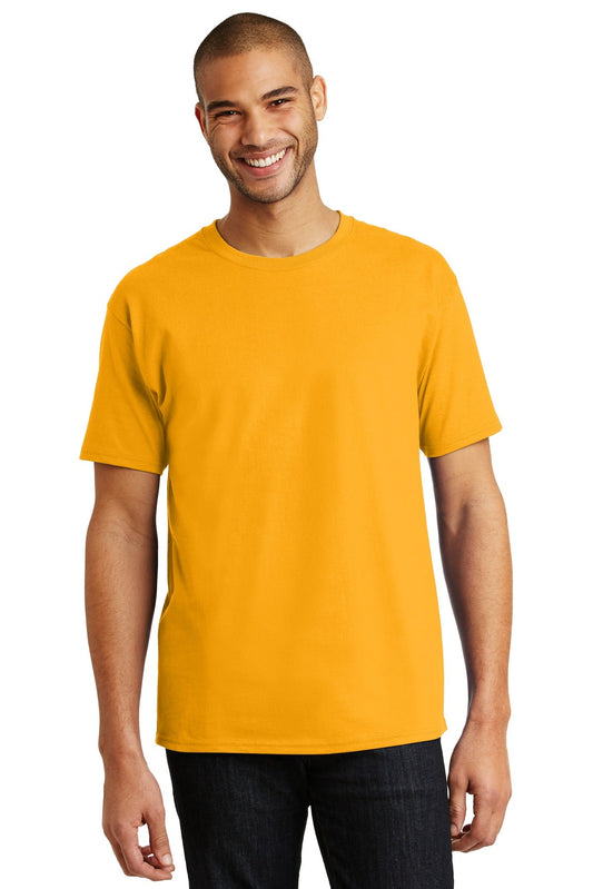 Hanes® - Authentic 100% Cotton T-Shirt. 5250 [Gold] - DFW Impression