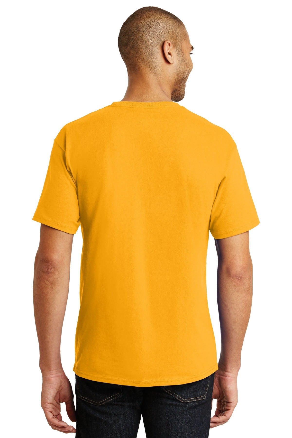 Hanes® - Authentic 100% Cotton T-Shirt. 5250 [Gold] - DFW Impression