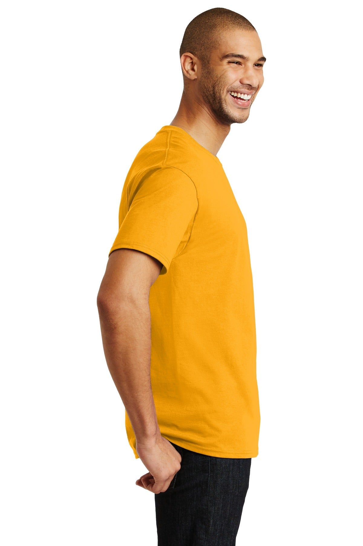 Hanes® - Authentic 100% Cotton T-Shirt. 5250 [Gold] - DFW Impression