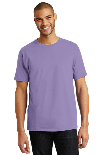 Hanes® - Authentic 100% Cotton T-Shirt. 5250 [Lavender] - DFW Impression