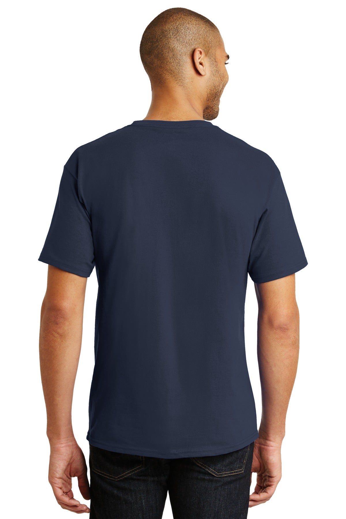 Hanes® - Authentic 100% Cotton T-Shirt. 5250 [Navy] - DFW Impression