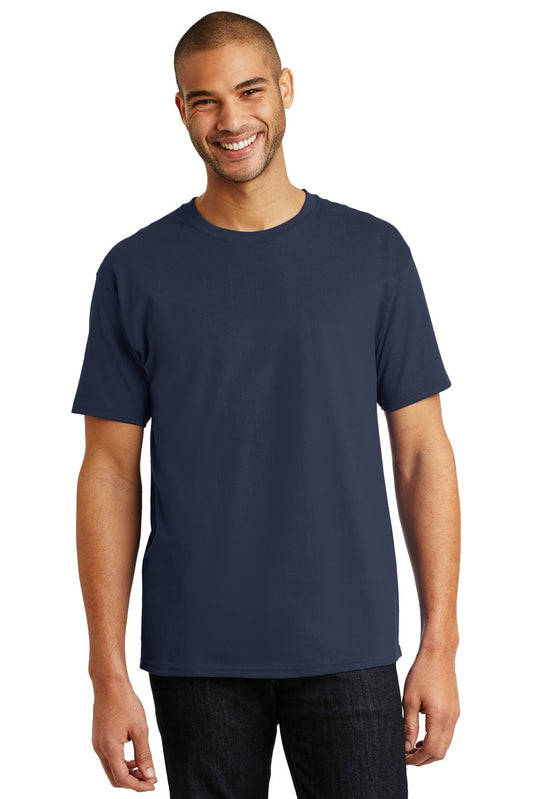 Hanes® - Authentic 100% Cotton T-Shirt. 5250 [Navy] - DFW Impression