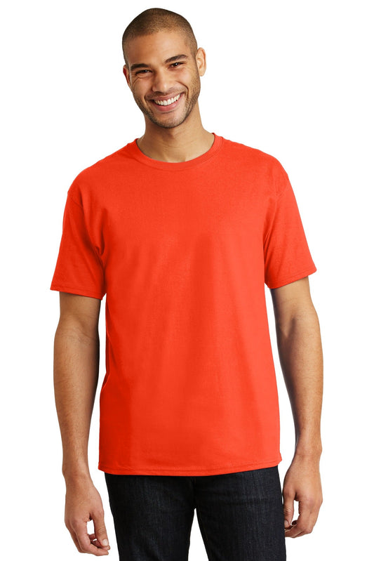 Hanes® - Authentic 100% Cotton T-Shirt. 5250 [Orange] - DFW Impression