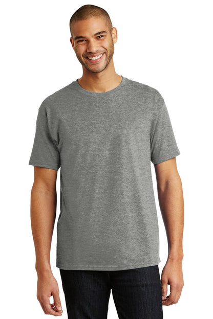 Hanes® - Authentic 100% Cotton T-Shirt. 5250 [Oxford Grey*] - DFW Impression