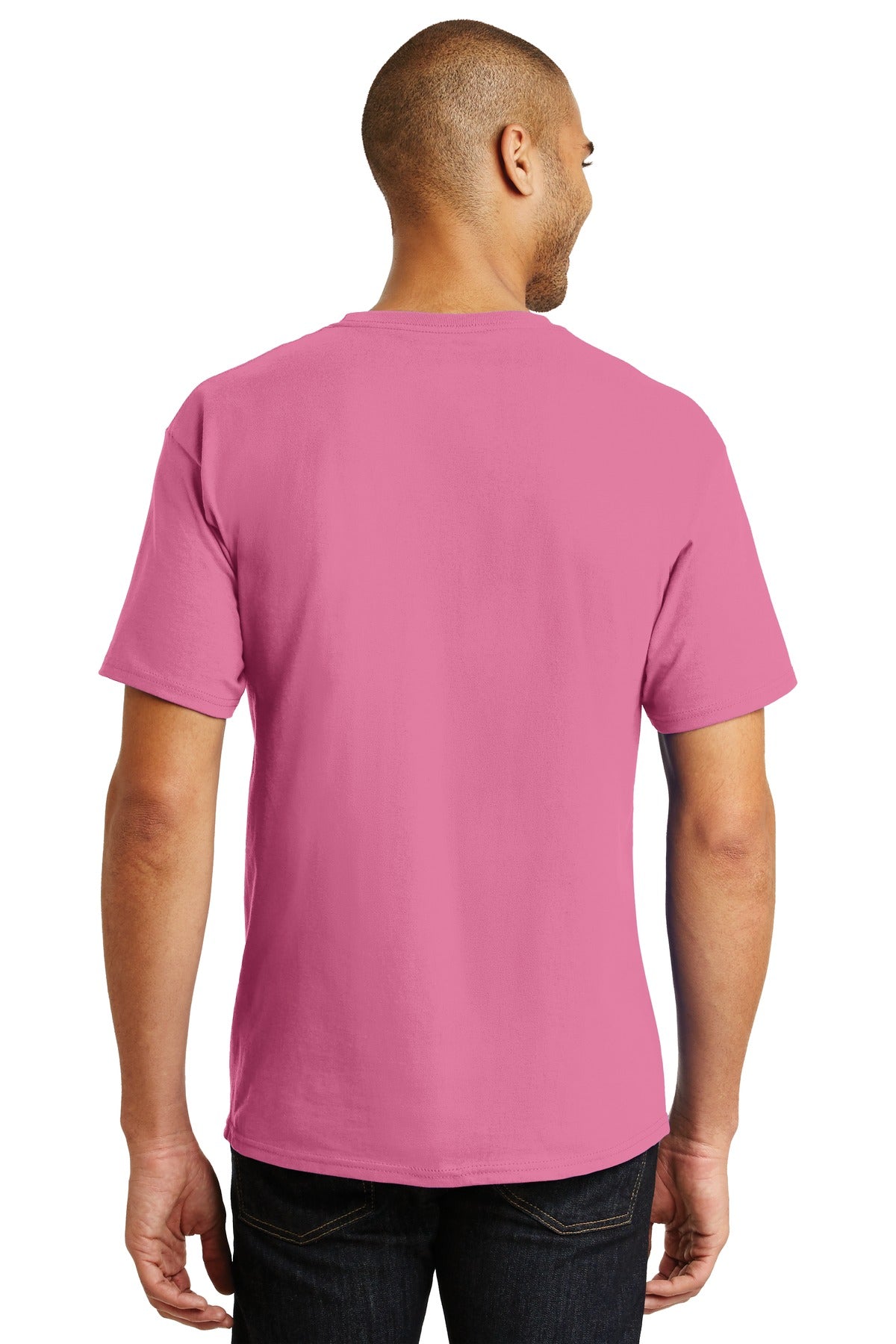 Hanes® - Authentic 100% Cotton T-Shirt. 5250 [Pink] - DFW Impression