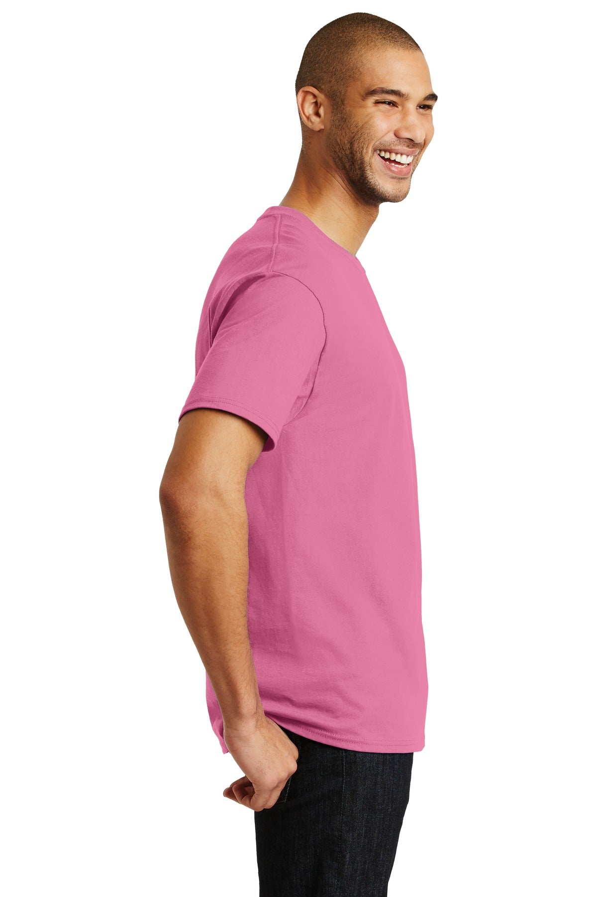 Hanes® - Authentic 100% Cotton T-Shirt. 5250 [Pink] - DFW Impression