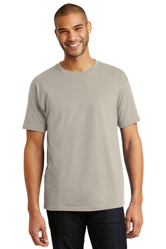 Hanes® - Authentic 100% Cotton T-Shirt. 5250 [Sand] - DFW Impression