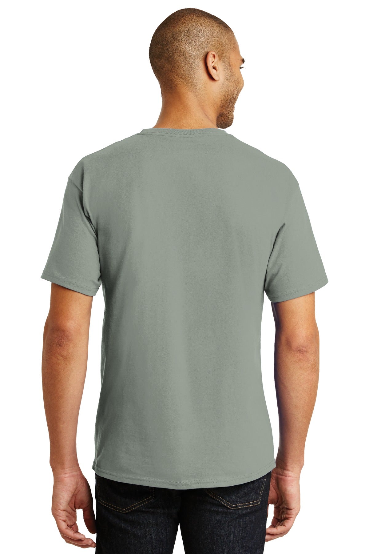 Hanes® - Authentic 100% Cotton T-Shirt. 5250 [Stonewashed Green] - DFW Impression