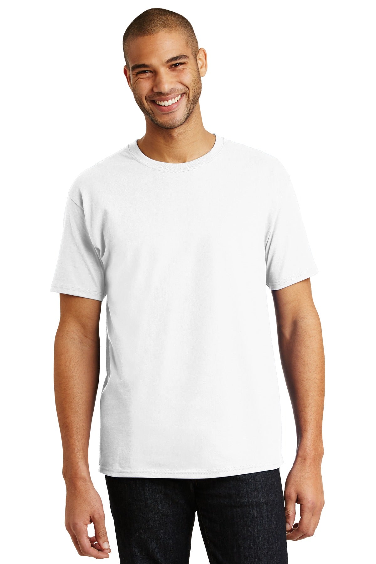 Hanes® - Authentic 100% Cotton T-Shirt. 5250 [White] - DFW Impression