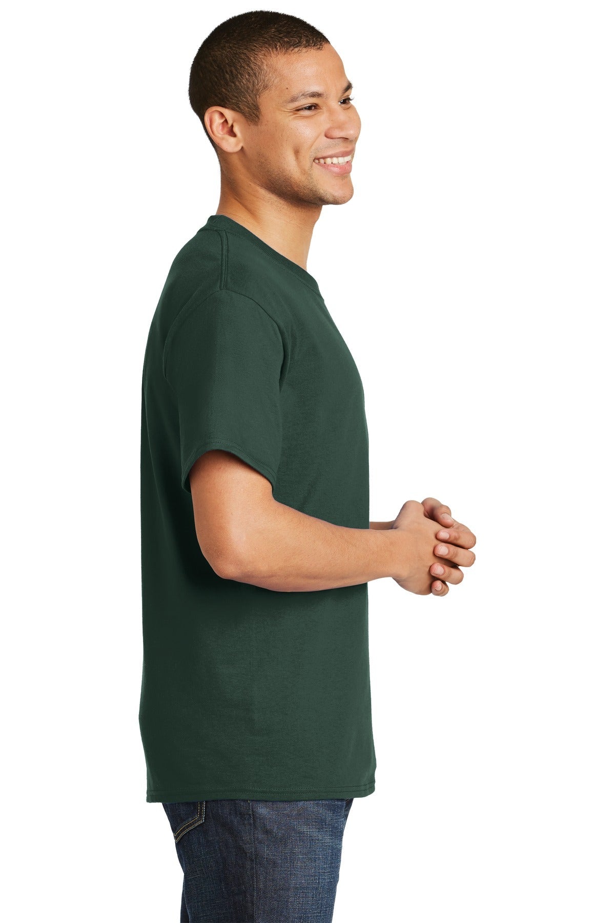 Hanes® Beefy-T® - 100% Cotton T-Shirt. 5180 [Deep Forest] - DFW Impression