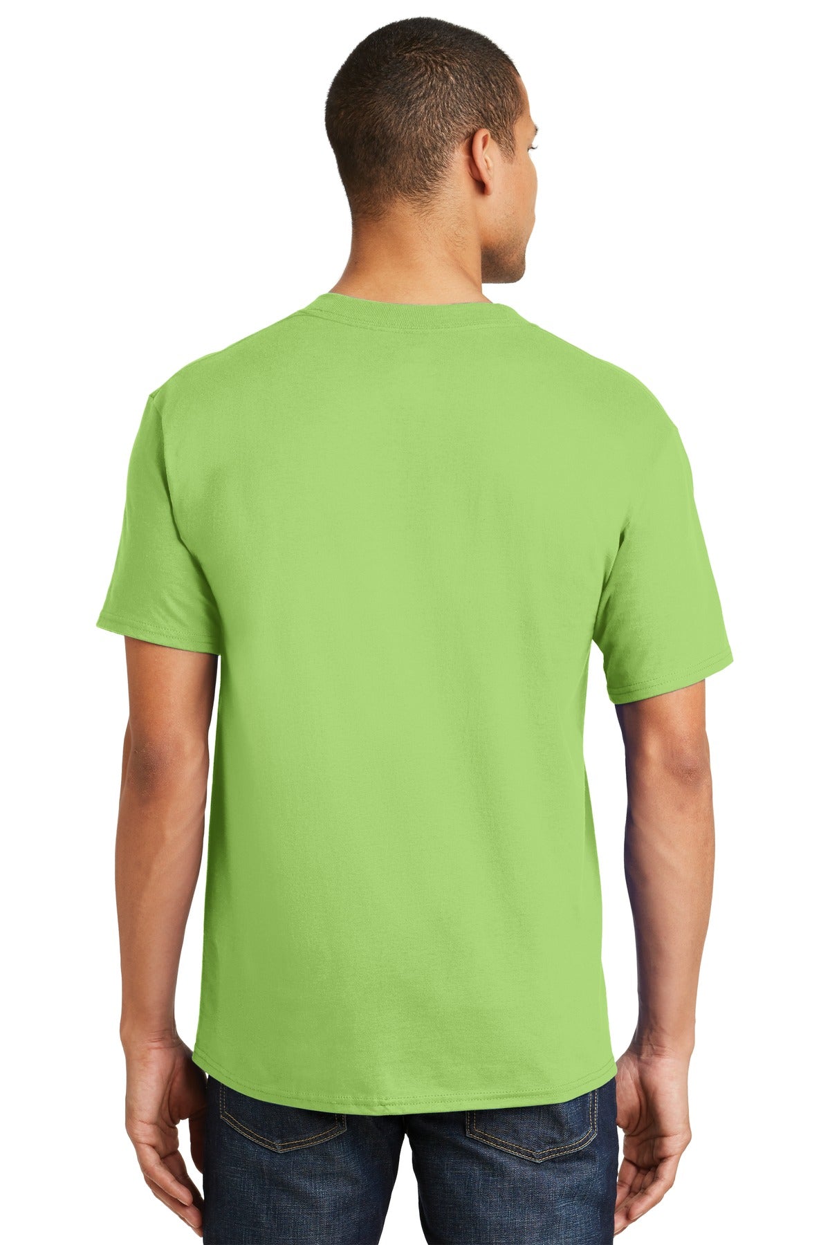 Hanes® Beefy-T® - 100% Cotton T-Shirt. 5180 [Lime] - DFW Impression