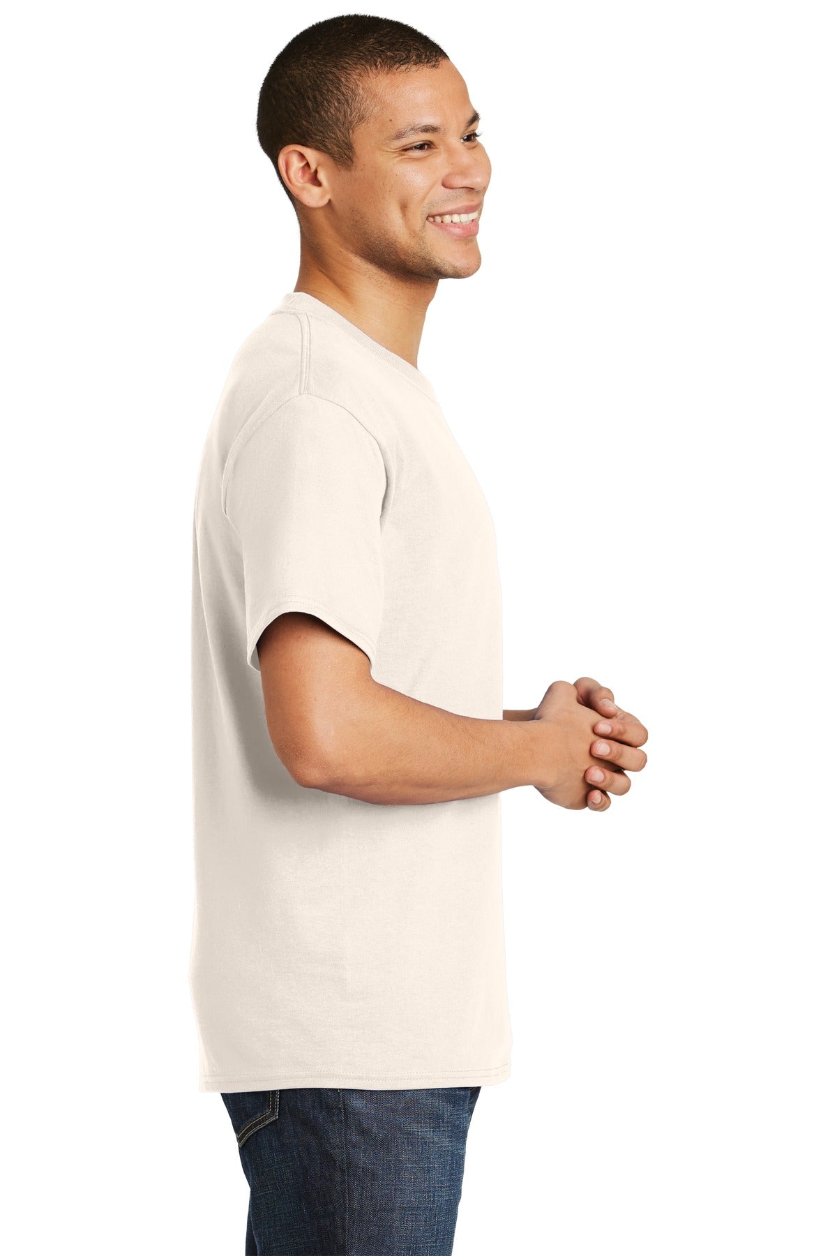 Hanes® Beefy-T® - 100% Cotton T-Shirt. 5180 [Natural] - DFW Impression