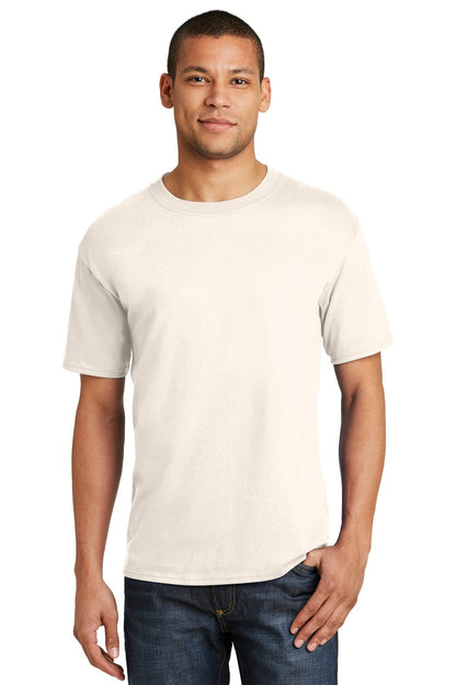 Hanes® Beefy-T® - 100% Cotton T-Shirt. 5180 [Natural] - DFW Impression