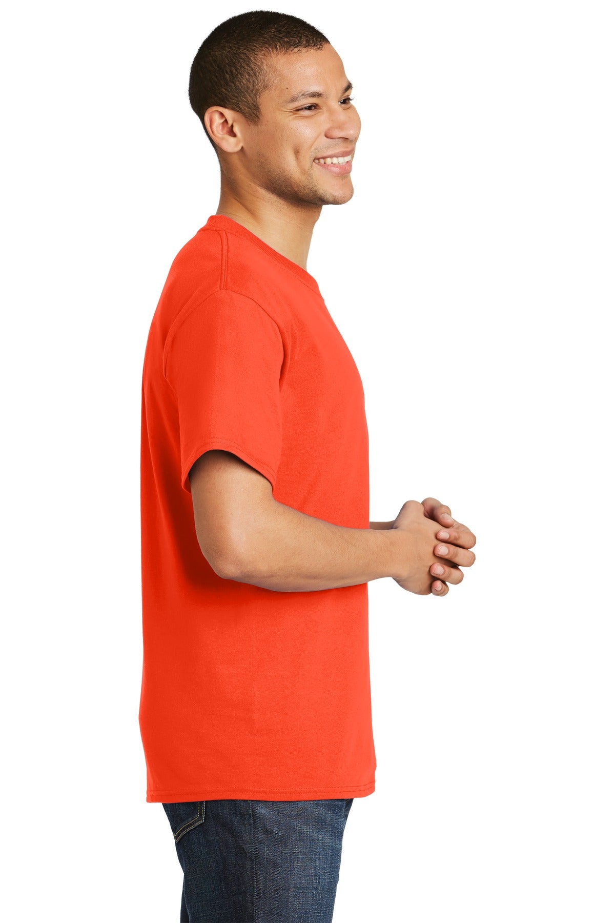 Hanes® Beefy-T® - 100% Cotton T-Shirt. 5180 [Orange] - DFW Impression