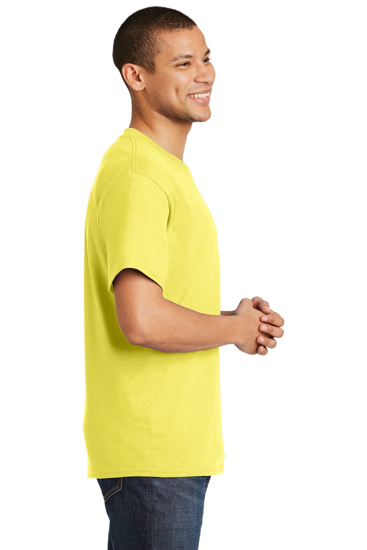 Hanes® Beefy-T® - 100% Cotton T-Shirt. 5180 [Yellow] - DFW Impression