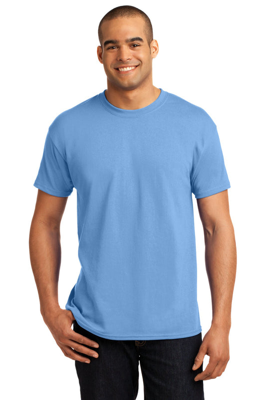 Hanes® - EcoSmart® 50/50 Cotton/Poly T-Shirt. 5170 [Carolina Blue] - DFW Impression