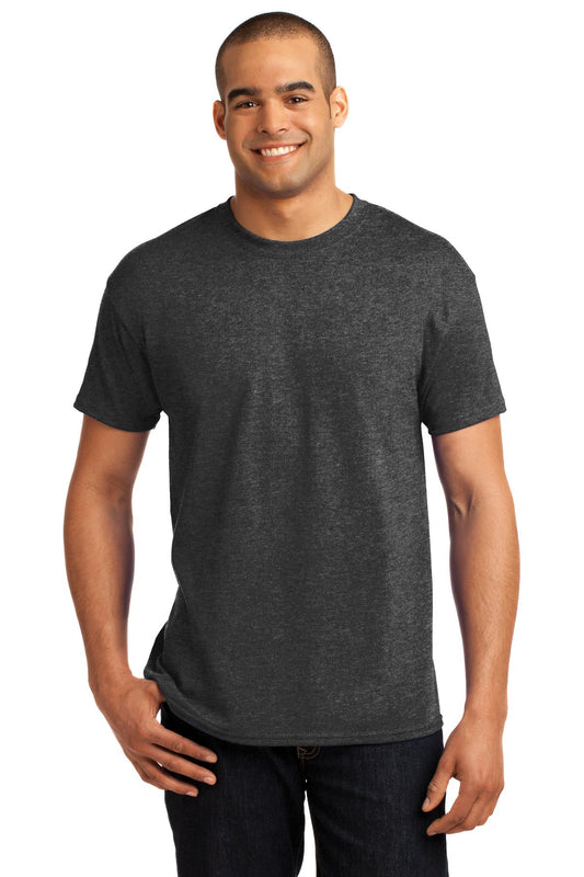 Hanes® - EcoSmart® 50/50 Cotton/Poly T-Shirt. 5170 [Charcoal Heather] - DFW Impression