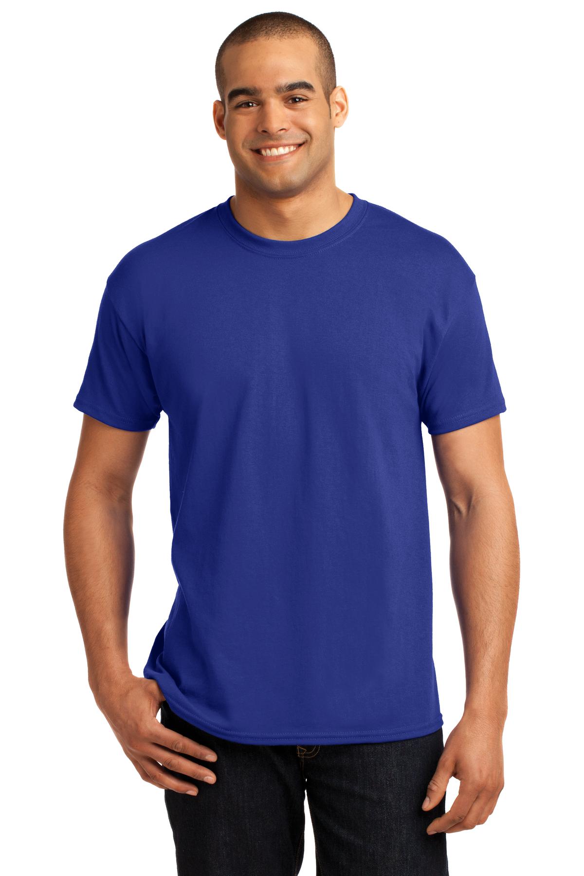 Hanes® - EcoSmart® 50/50 Cotton/Poly T-Shirt. 5170 [Deep Royal] - DFW Impression