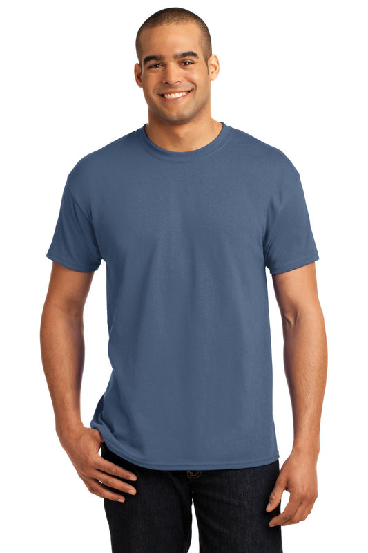 Hanes® - EcoSmart® 50/50 Cotton/Poly T-Shirt. 5170 [Denim Blue] - DFW Impression