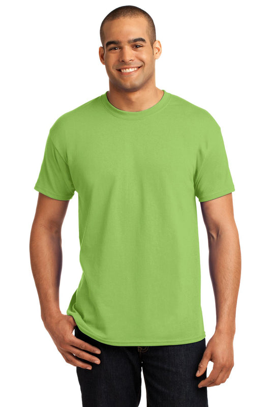 Hanes® - EcoSmart® 50/50 Cotton/Poly T-Shirt. 5170 [Lime] - DFW Impression