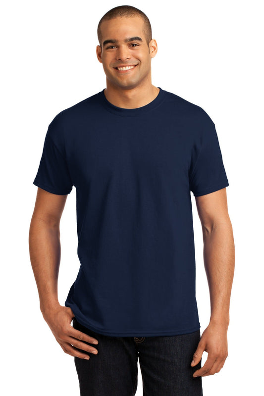 Hanes® - EcoSmart® 50/50 Cotton/Poly T-Shirt. 5170 [Navy] - DFW Impression