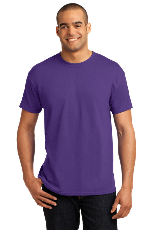 Hanes® - EcoSmart® 50/50 Cotton/Poly T-Shirt. 5170 [Purple] - DFW Impression