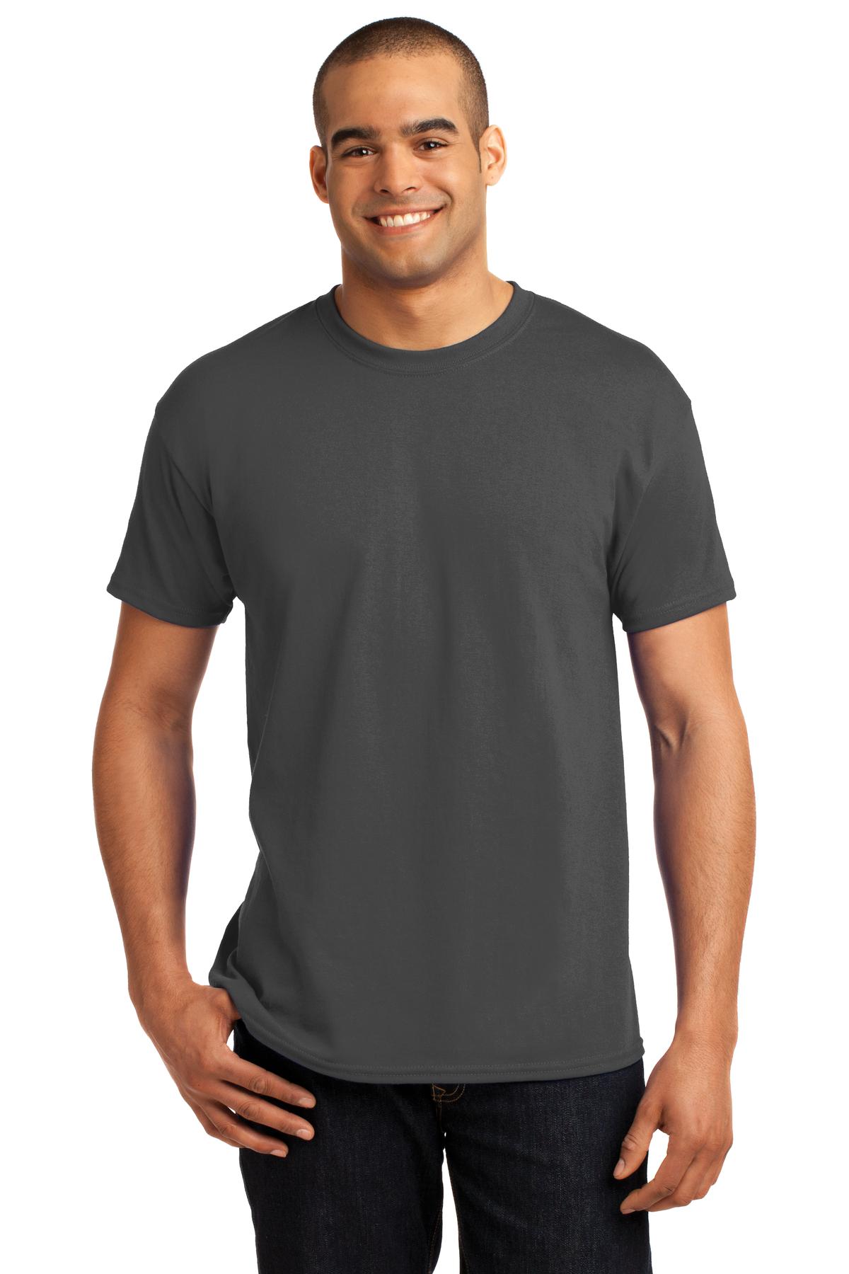 Hanes® - EcoSmart® 50/50 Cotton/Poly T-Shirt. 5170 [Smoke Grey] - DFW Impression