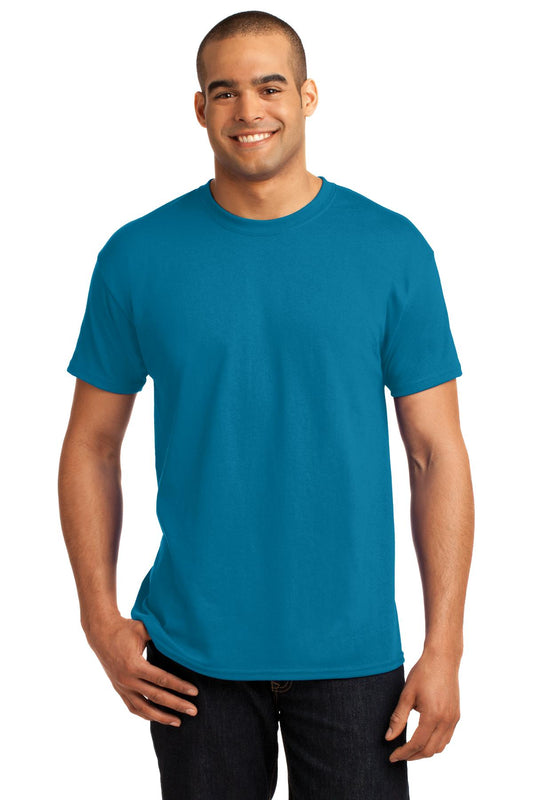 Hanes® - EcoSmart® 50/50 Cotton/Poly T-Shirt. 5170 [Teal] - DFW Impression