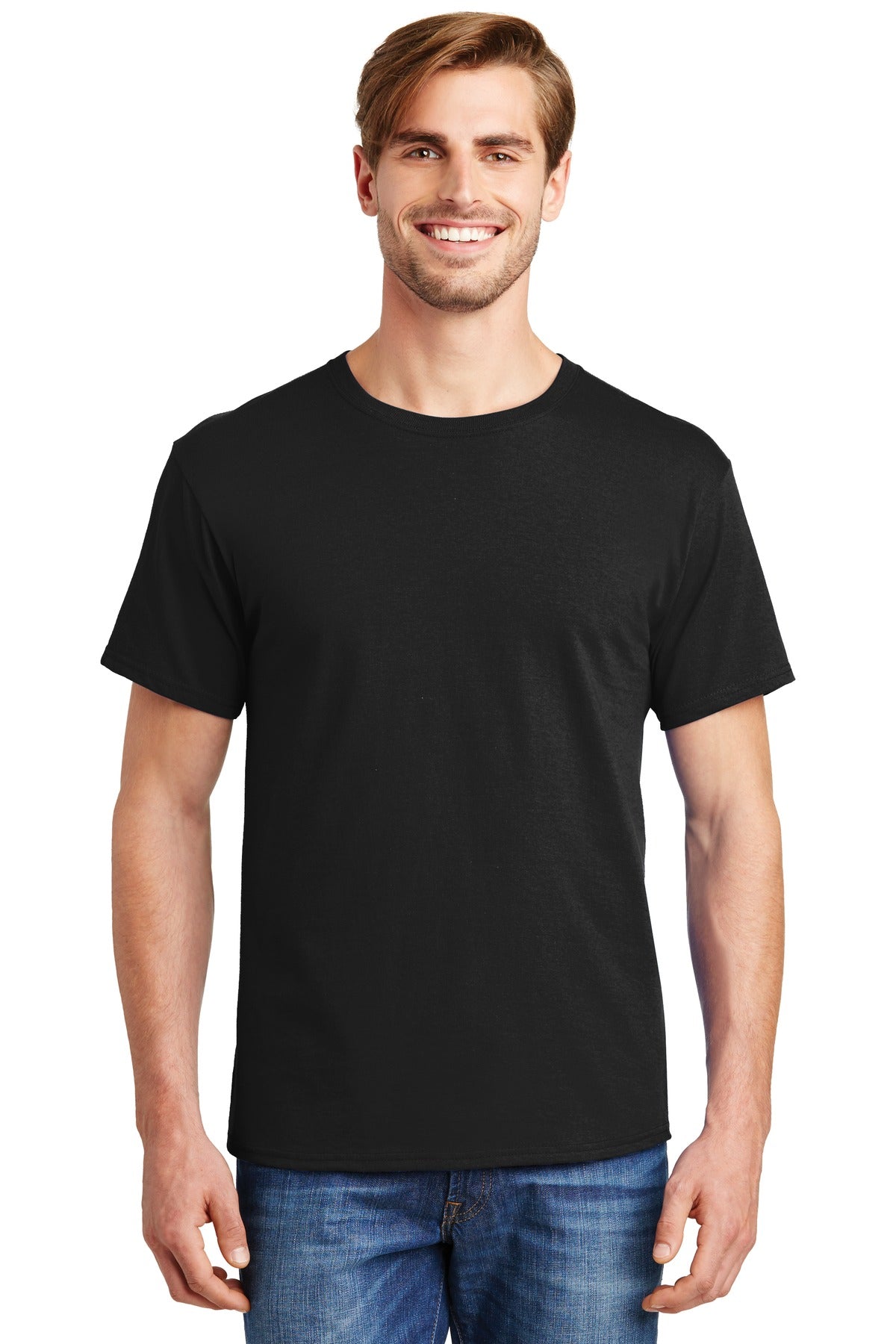 Hanes® - Essential-T 100% Cotton T-Shirt. 5280 [Black] - DFW Impression