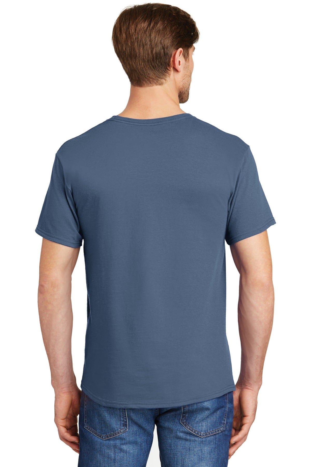 Hanes® - Essential-T 100% Cotton T-Shirt. 5280 [Denim Blue] - DFW Impression