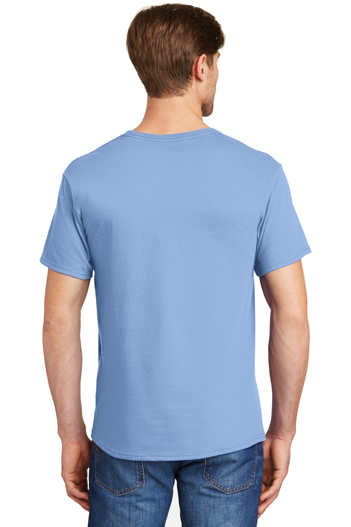 Hanes® - Essential-T 100% Cotton T-Shirt. 5280 [Light Blue] - DFW Impression