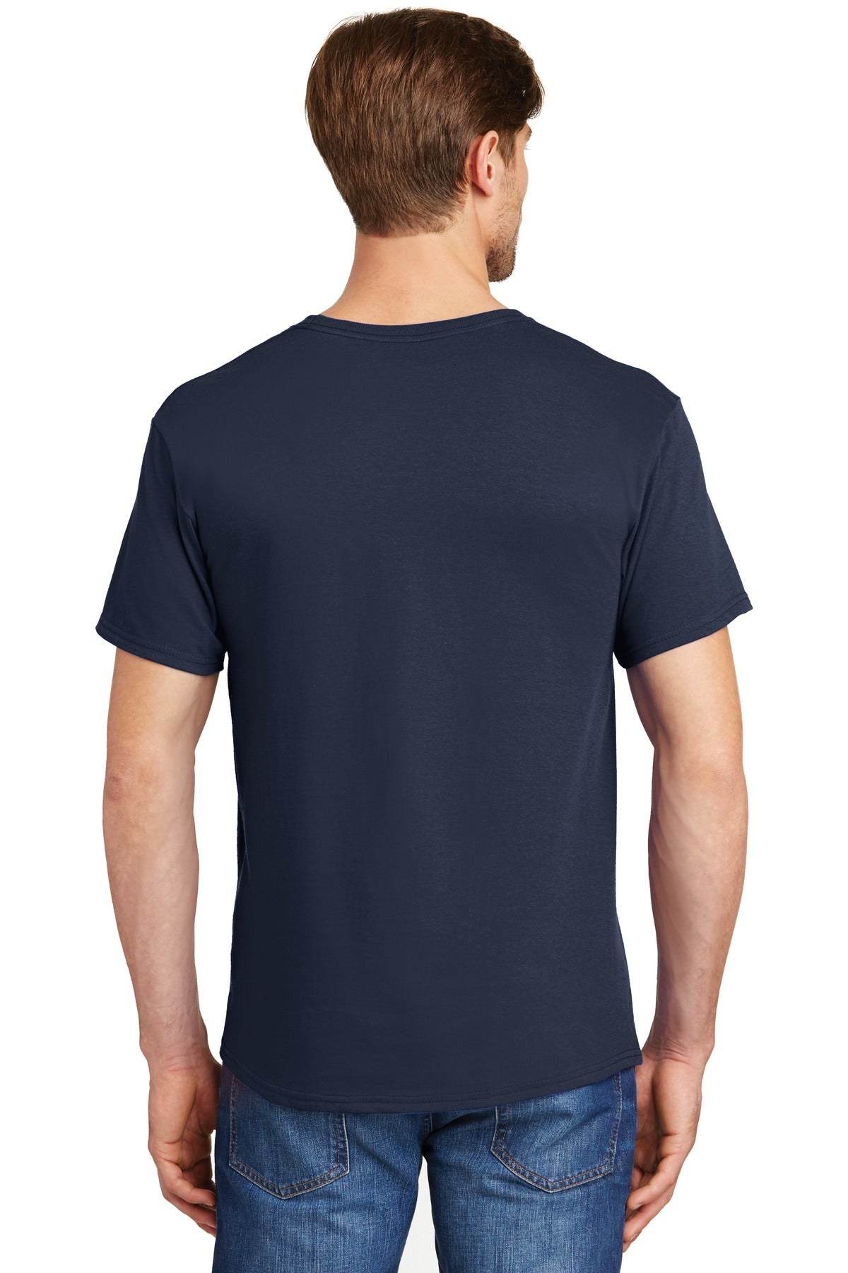 Hanes® - Essential-T 100% Cotton T-Shirt. 5280 [Navy] - DFW Impression